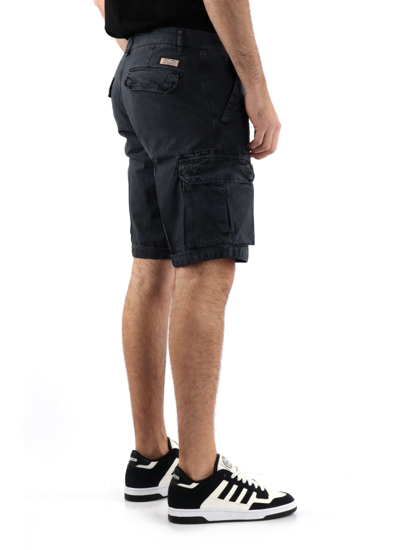 BERMUDA CASUAL 40WEFT DA UOMO NERO