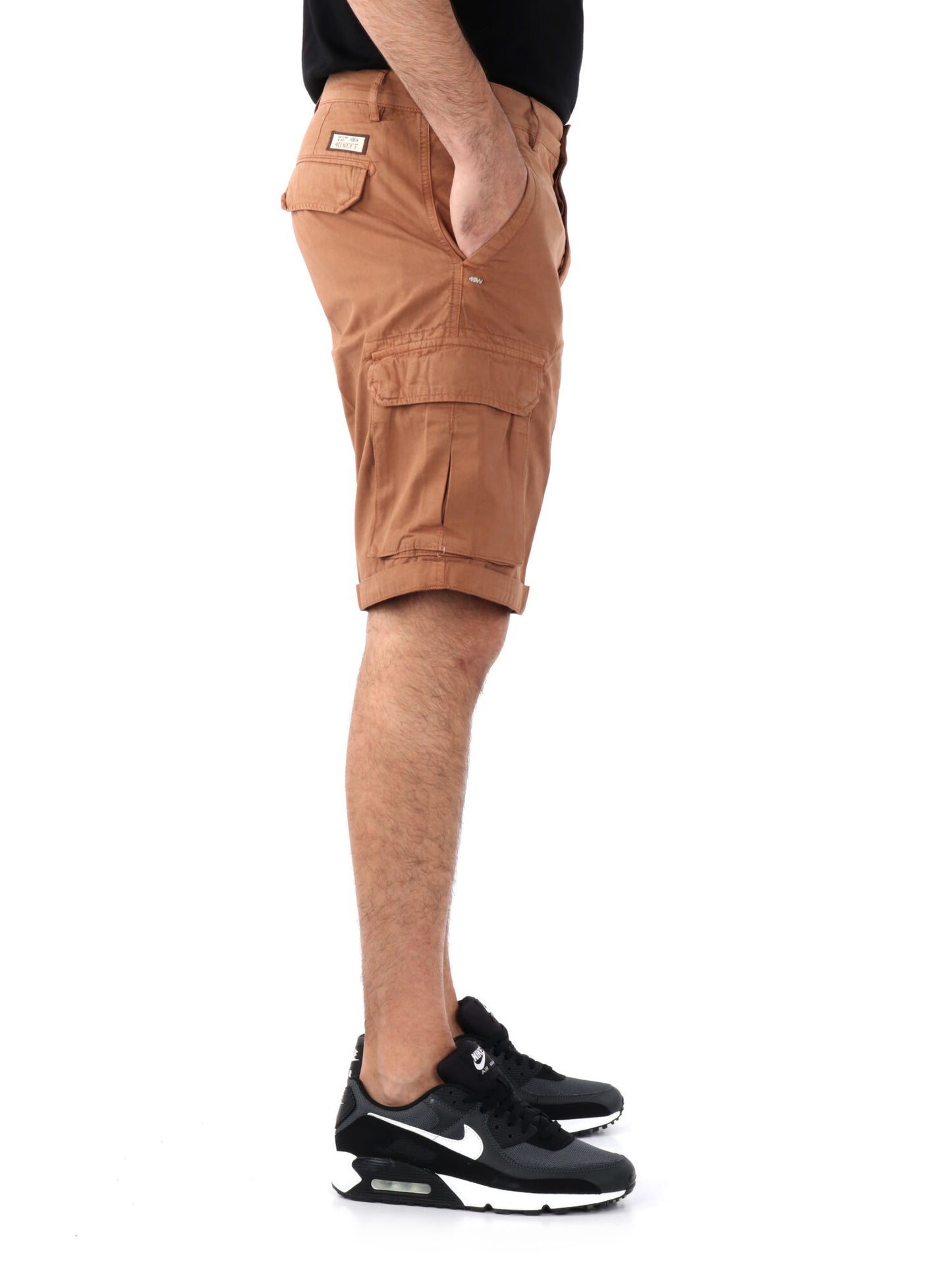 BERMUDA CASUAL 40WEFT DA UOMO TABACCO