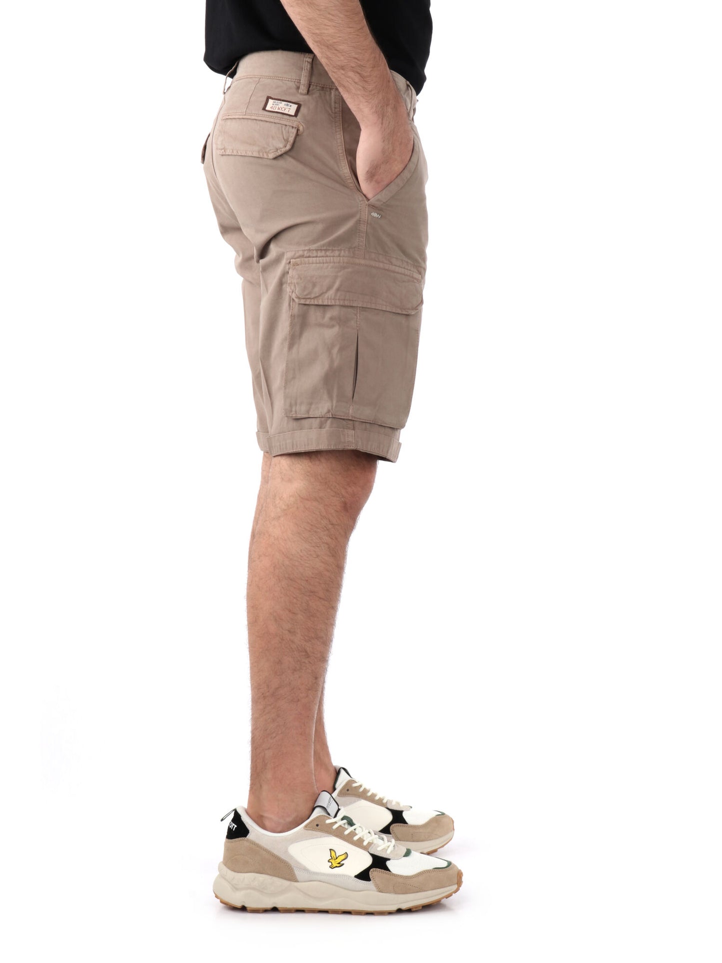 BERMUDA CASUAL 40WEFT DA UOMO BEIGE