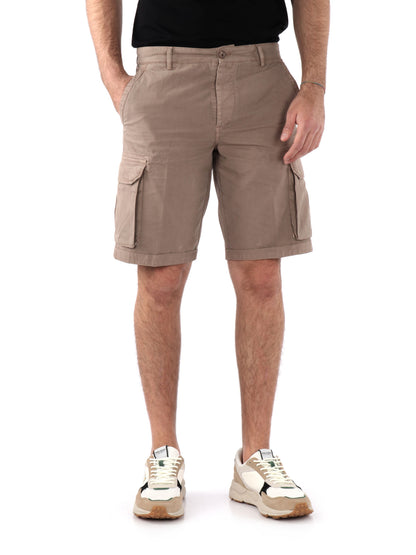 BERMUDA CASUAL 40WEFT DA UOMO BEIGE
