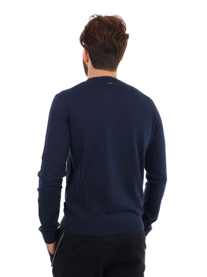 MAGLIA DROZ NAPAPIJRI DA UOMO BLU