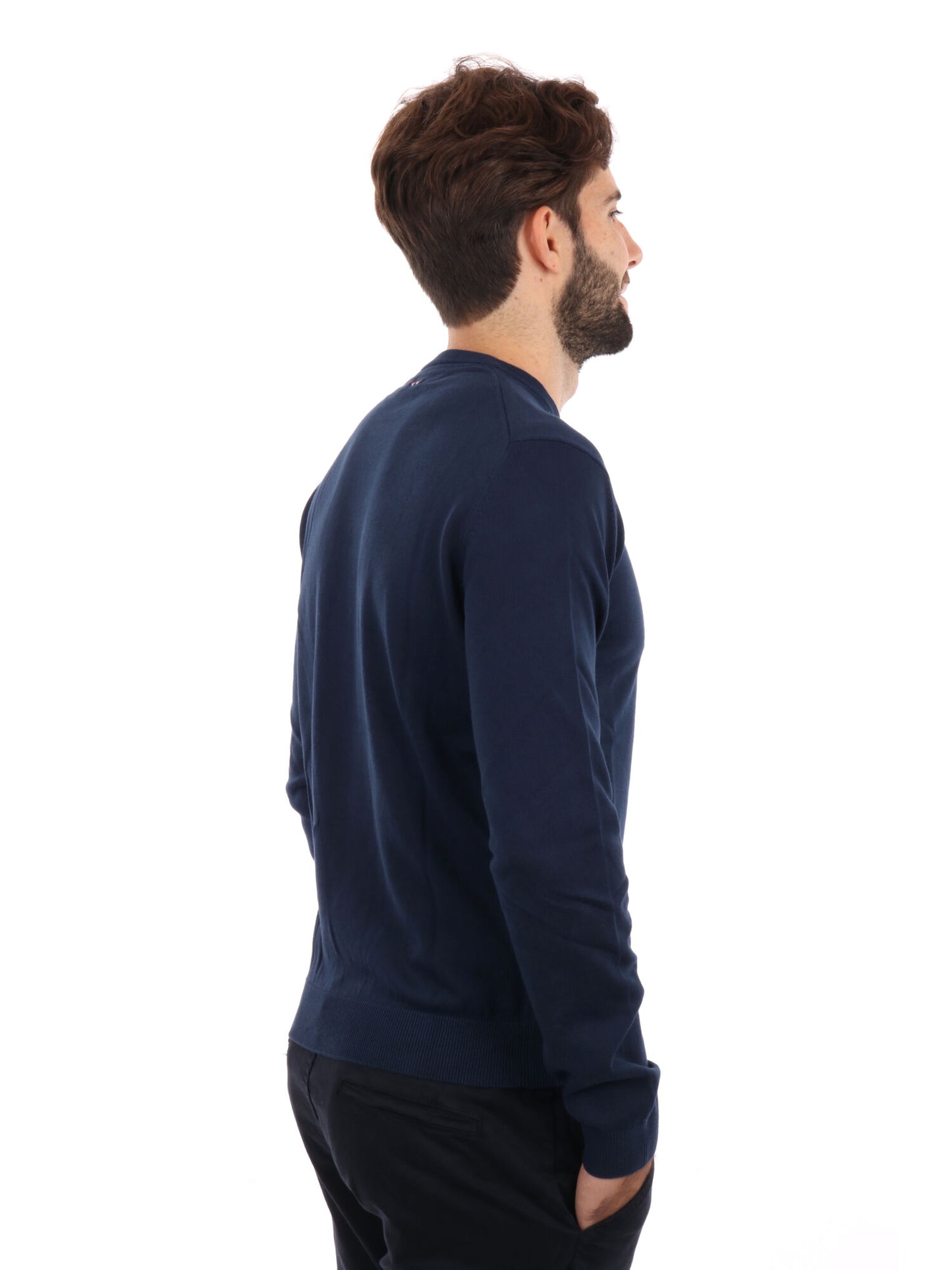 MAGLIA DROZ NAPAPIJRI DA UOMO BLU