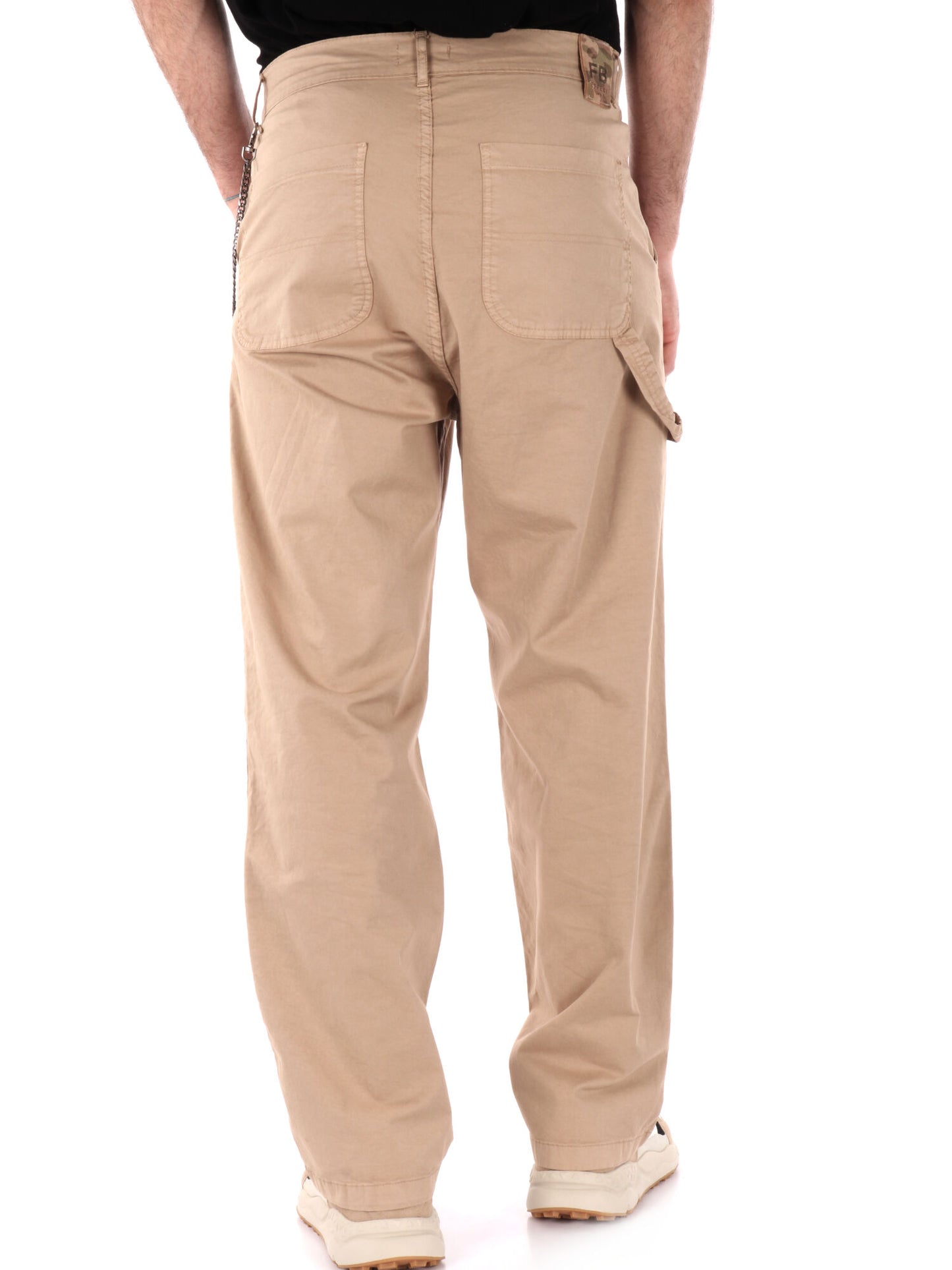 PANTALONE LOOSE FIT FB UOMO BISCOTTO