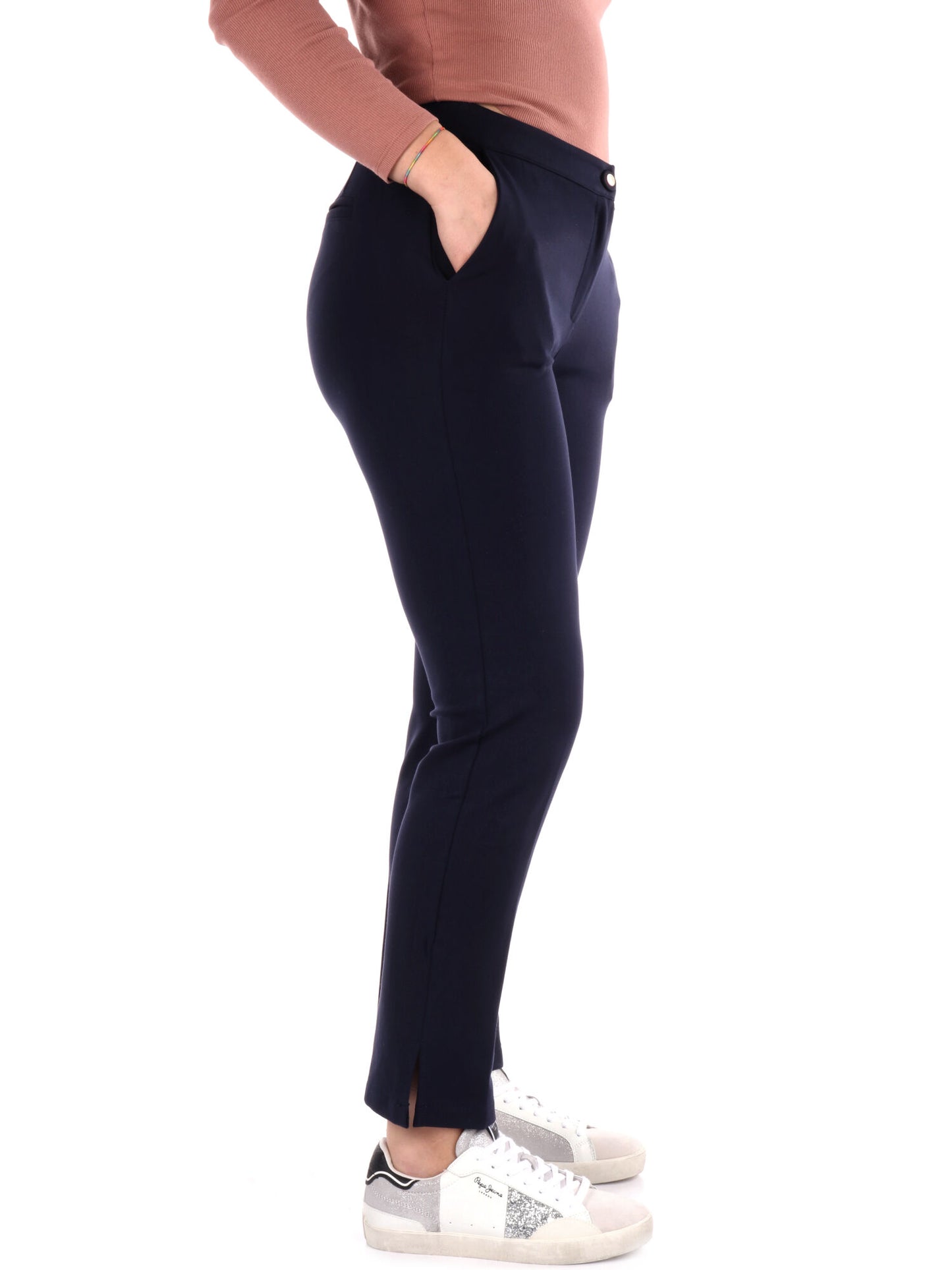 PANTALONE PUNTO MILANO ARTIGLI DONNA BLU