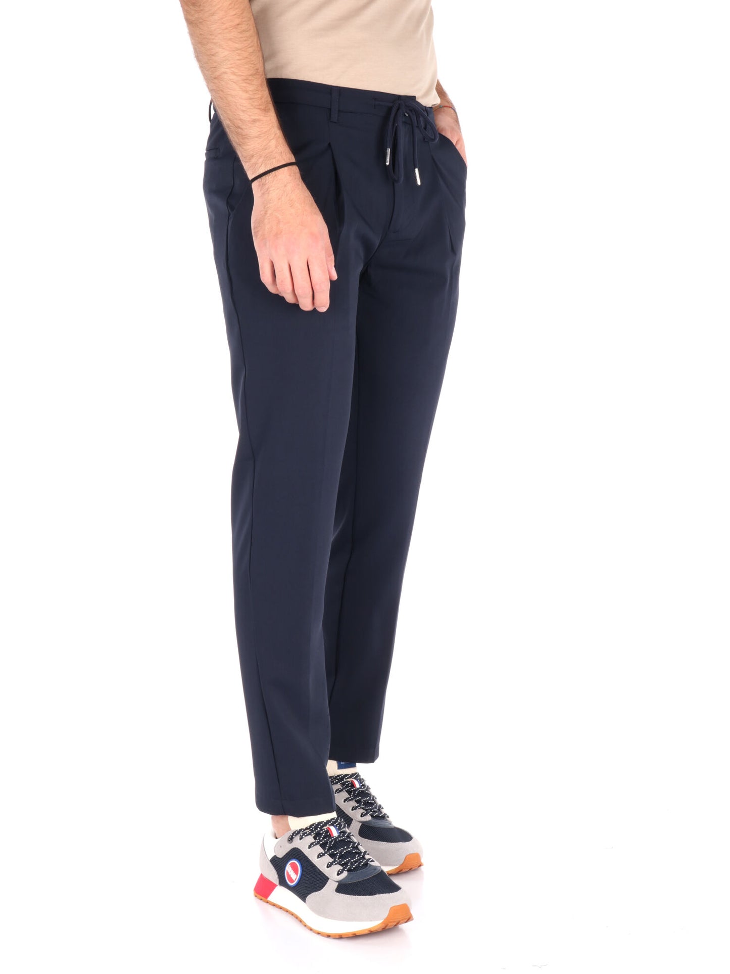PANTALACCIO CON PENCES YES ZEE UOMO BLU