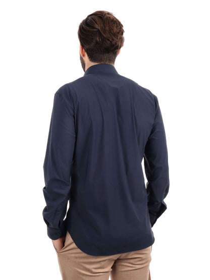 F.b. camicia tecnica da uomo blu