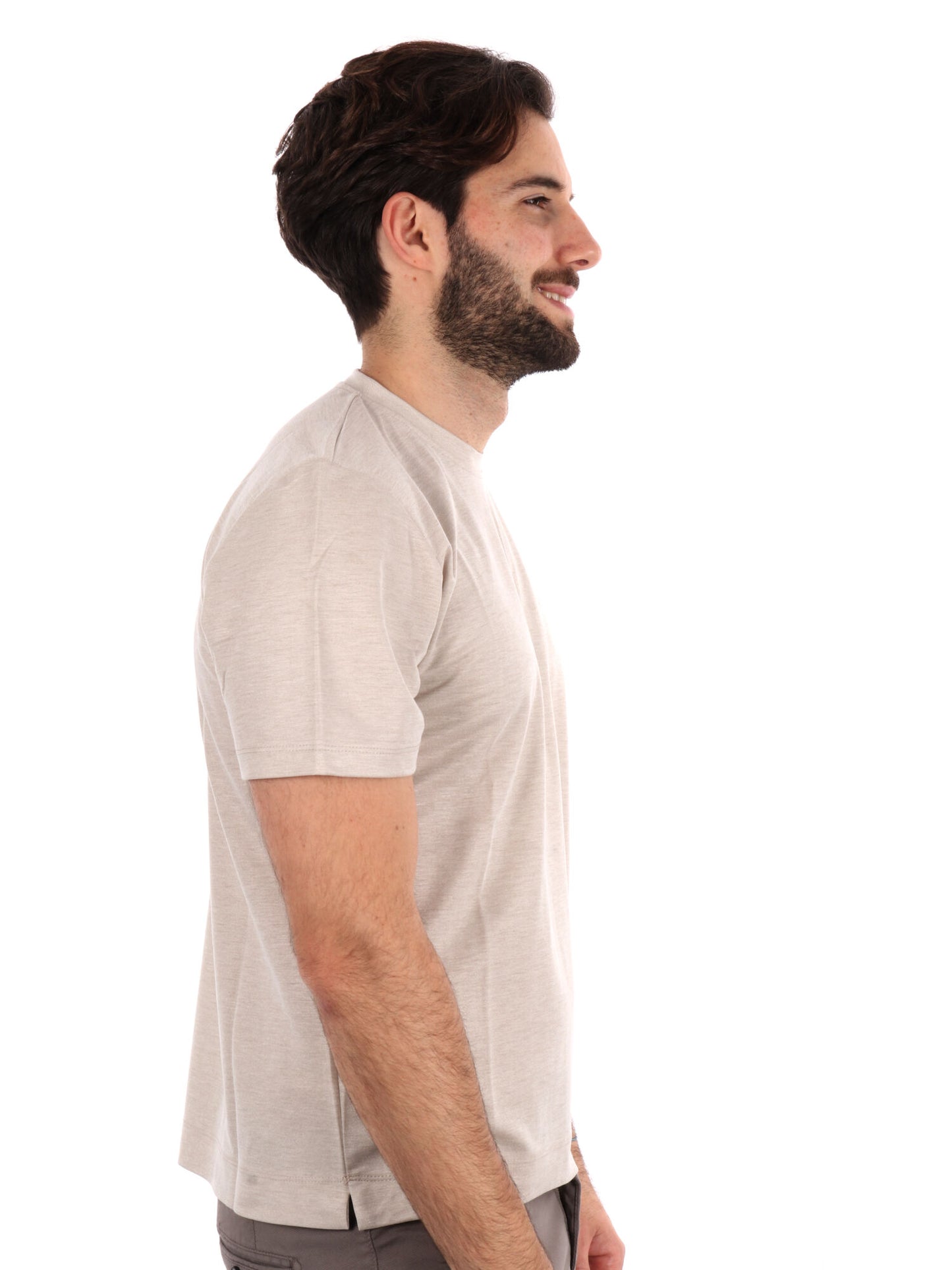 T-SHIRT PIRAMIDE FB UOMO SABBIA