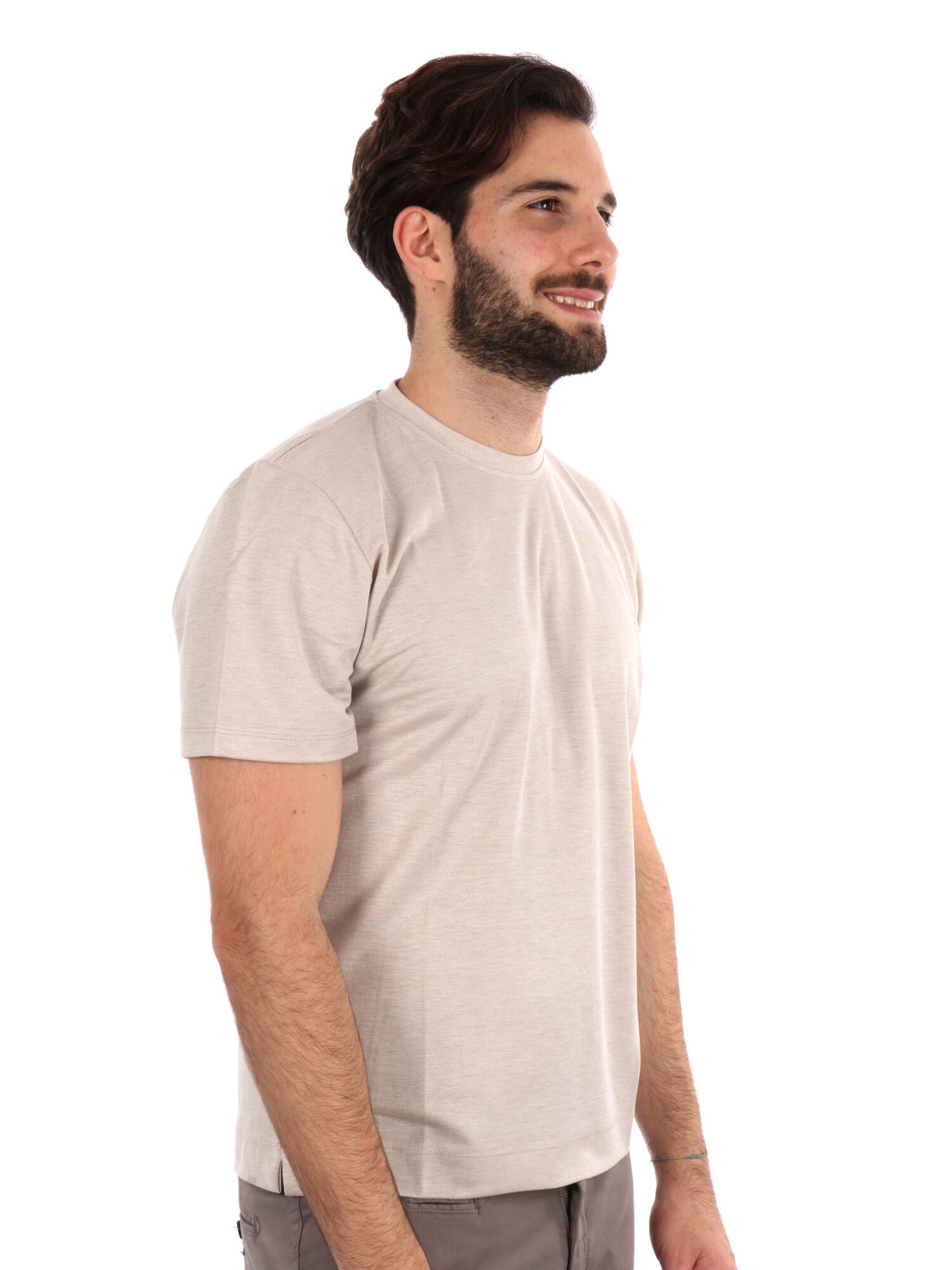 T-SHIRT PIRAMIDE FB UOMO SABBIA