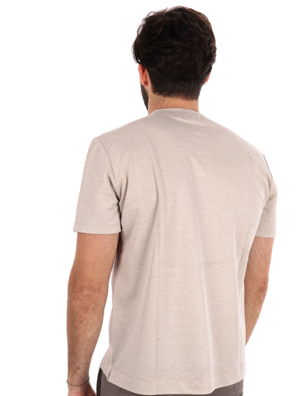 T-SHIRT PIRAMIDE FB UOMO SABBIA
