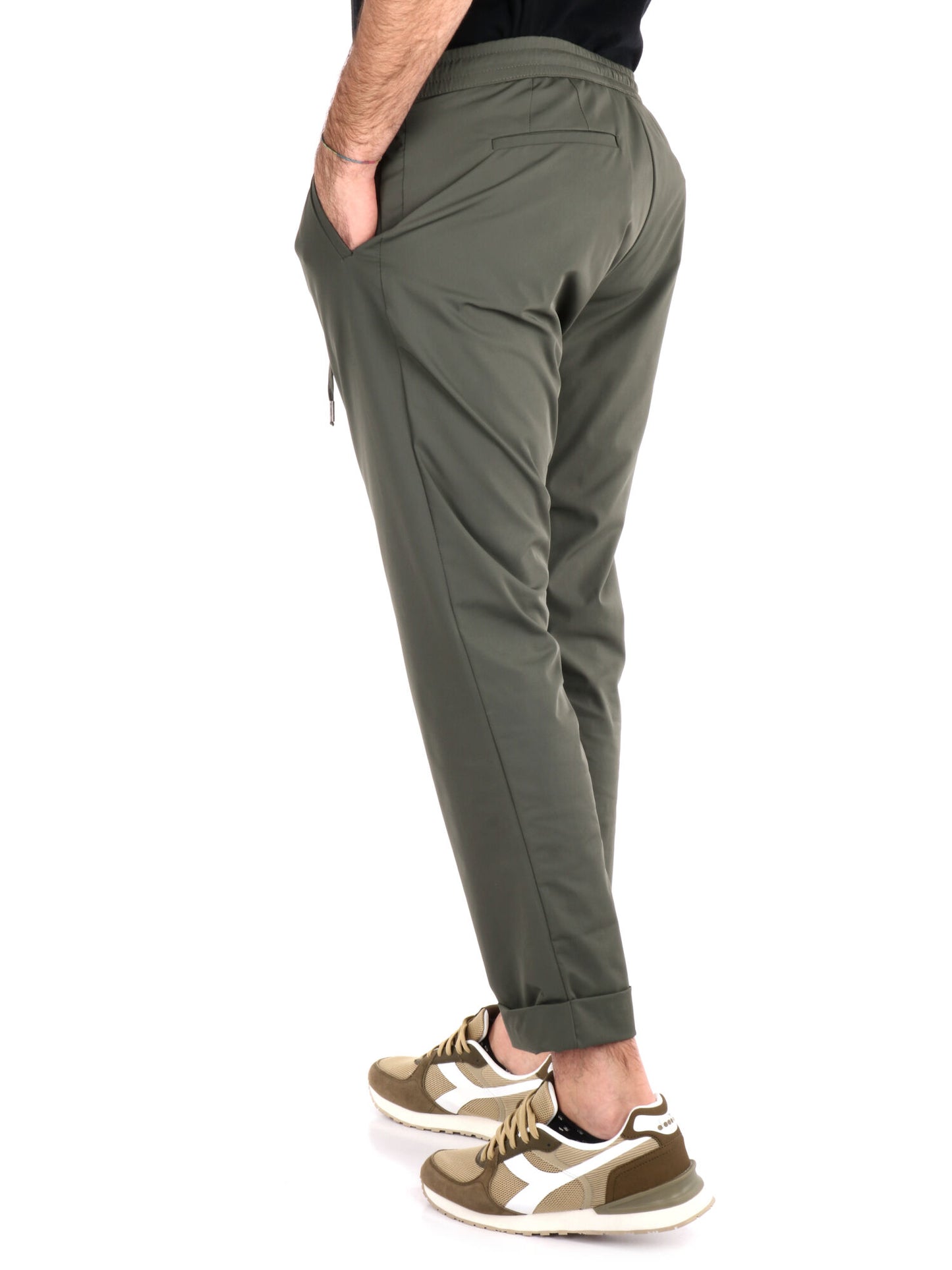 PANTALACCIO TECNICO FB UOMO VERDE MILITARE
