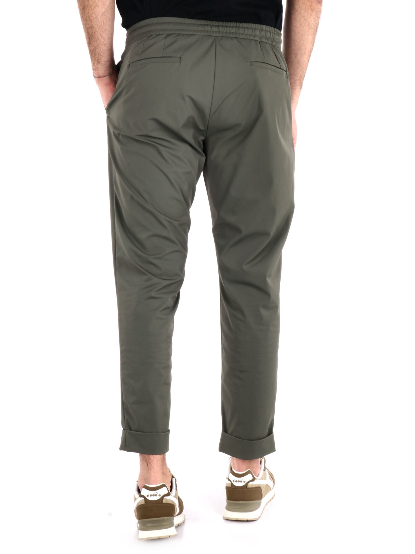 PANTALACCIO TECNICO FB UOMO VERDE MILITARE
