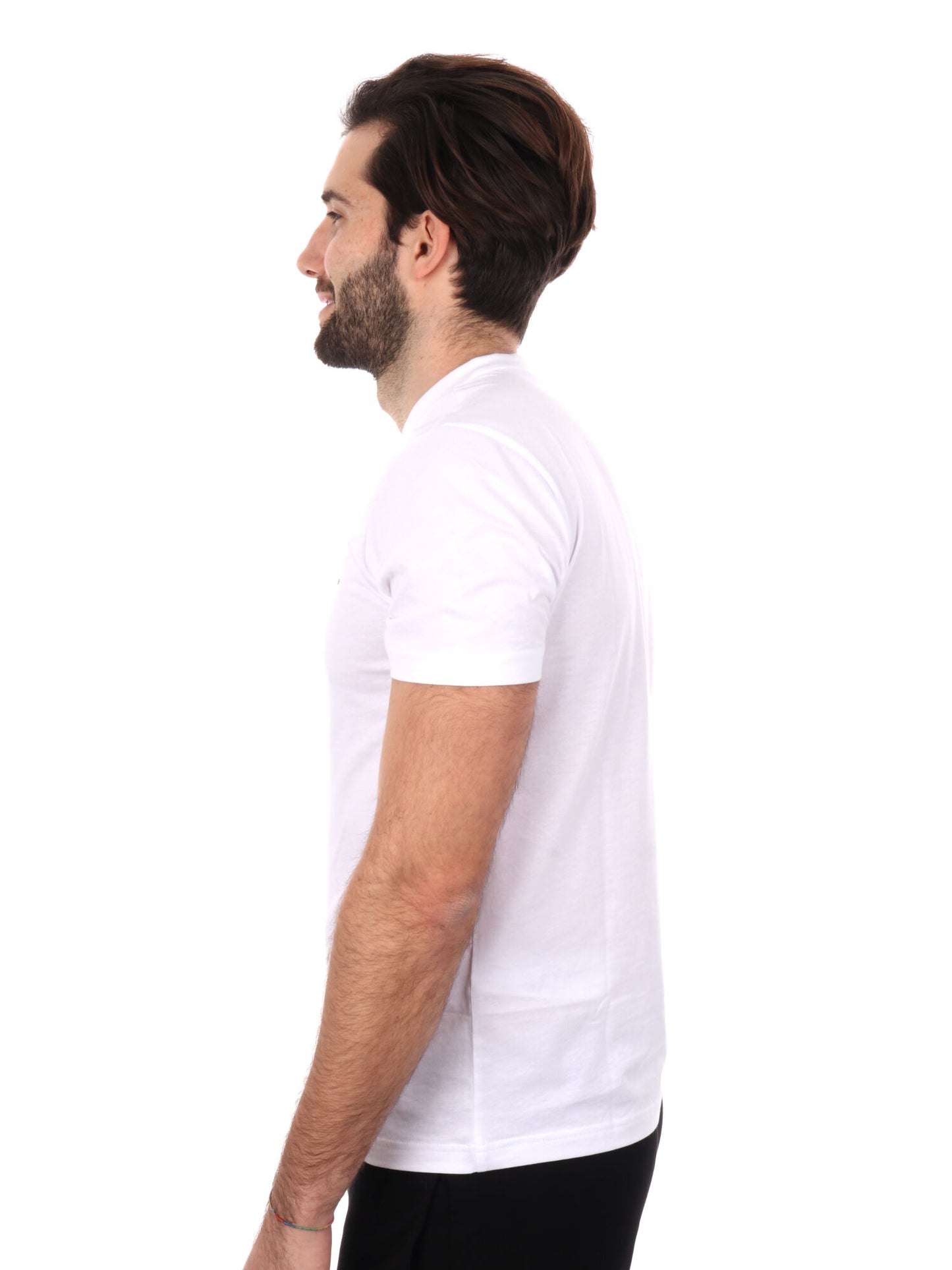 T-SHIRT CORE IDENTITY EA7 EMPORIO ARMANI UOMO BIANCO