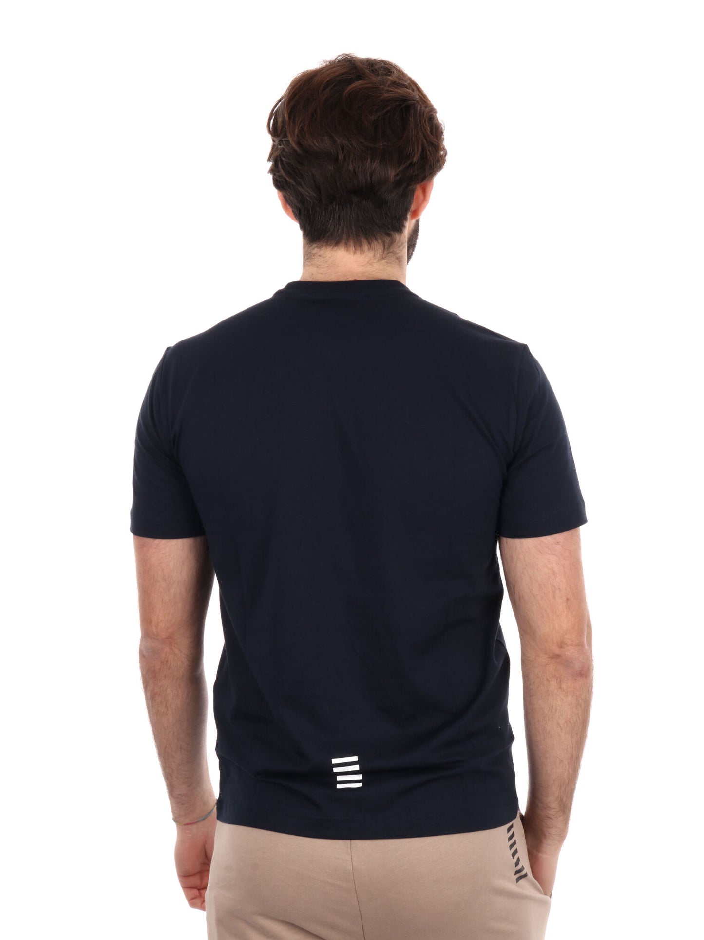 T-SHIRT CORE IDENTITY EA7 EMPORIO ARMANI UOMO BLU