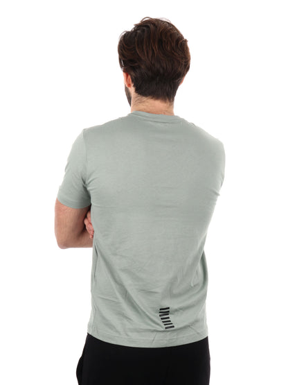 T-SHIRT CORE IDENTITY EA7 EMPORIO ARMANI UOMO SALVIA