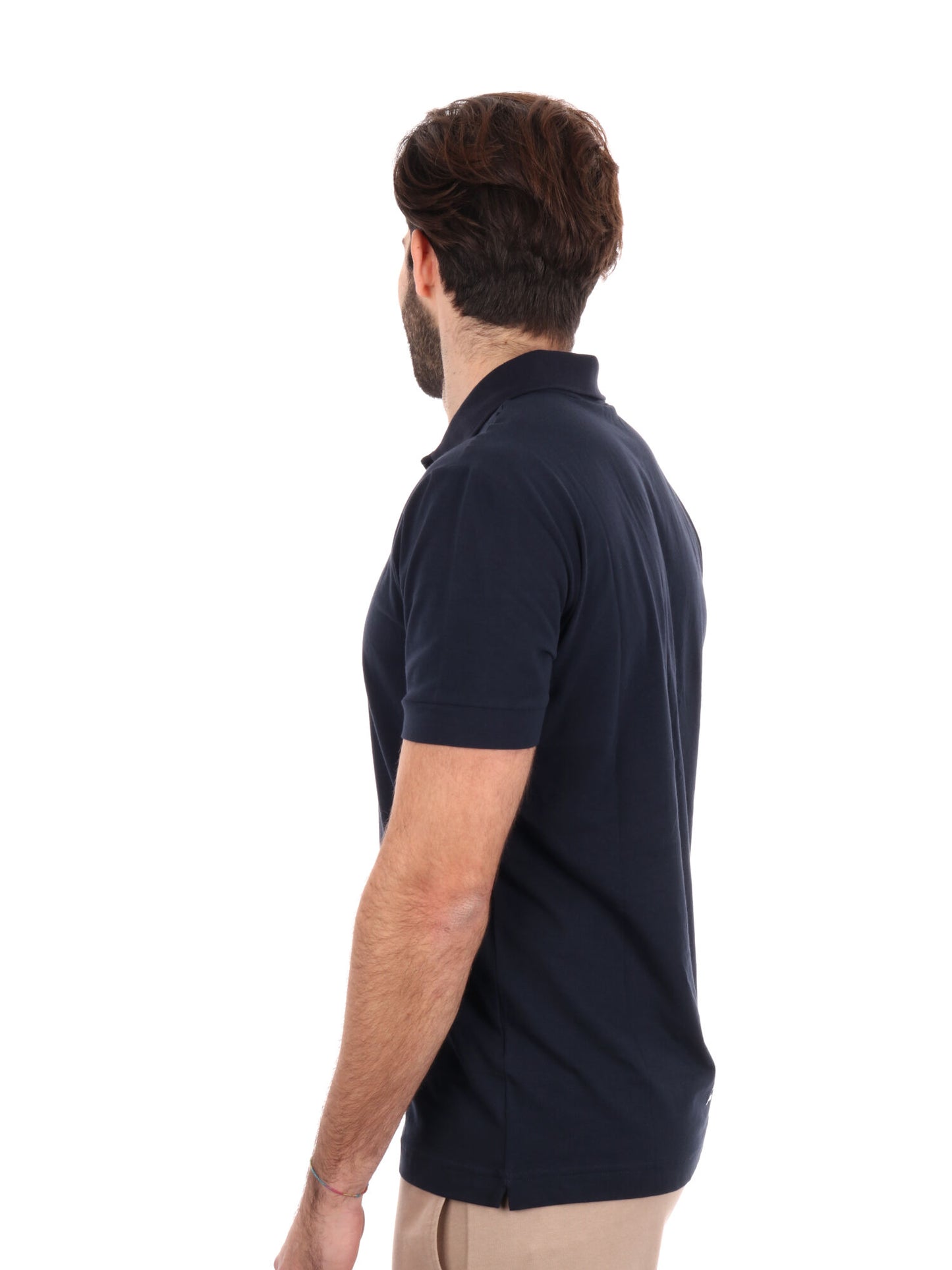 POLO CORE IDENTITY JERSEY EA7 EMPORIO ARMANI UOMO BLU