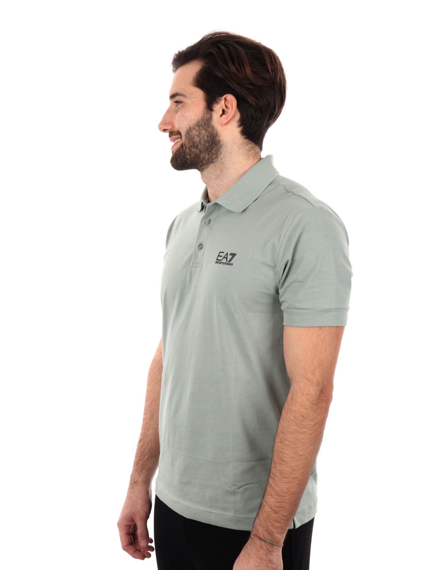 POLO CORE IDENTITY JERSEY EA7 EMPORIO ARMANI UOMO SALVIA