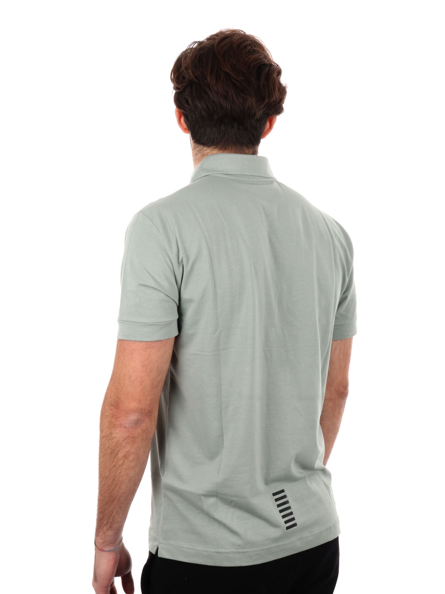 POLO CORE IDENTITY JERSEY EA7 EMPORIO ARMANI UOMO SALVIA
