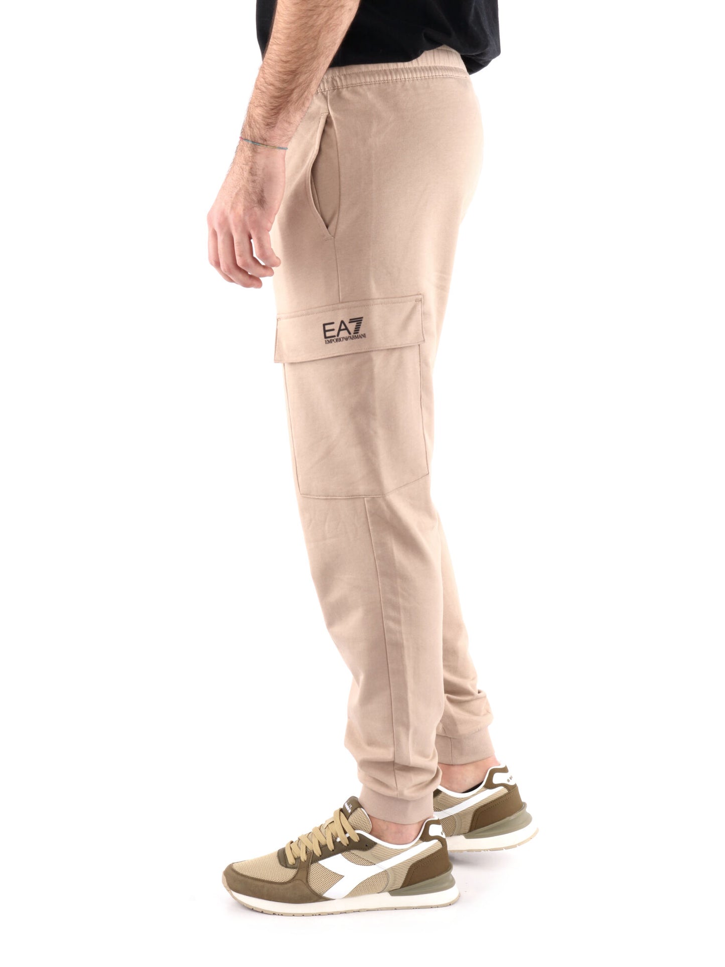 PANTALONE CARGO EA7 EMPORIO ARMANI UOMO BEIGE