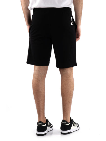 BERMUDA SPORTIVO EA7 EMPORIO ARMANI DA UOMO NERO