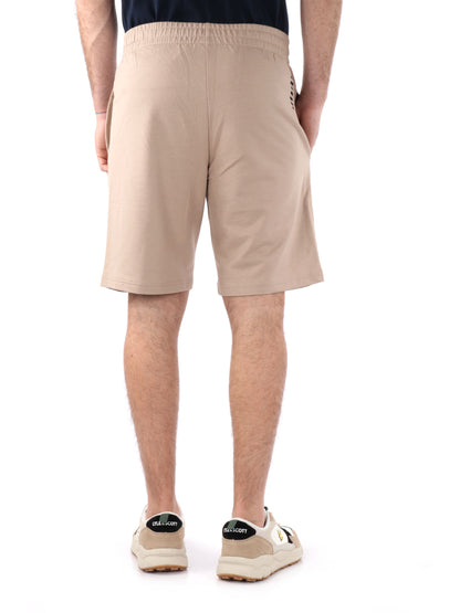 BERMUDA SPORTIVO EA7 EMPORIO ARMANI DA UOMO BEIGE