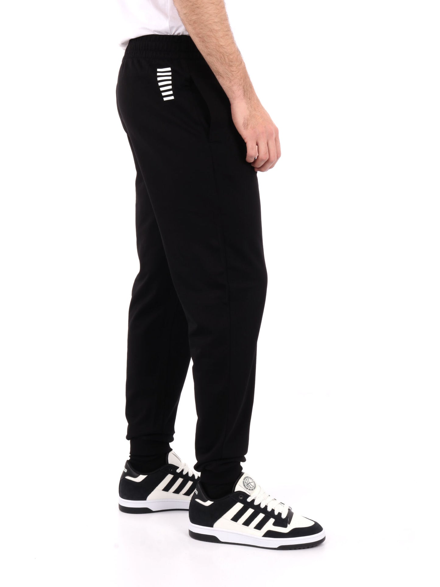 PANTALONE CORE IDENTITY EA7 EMPORIO ARMANI UOMO NERO