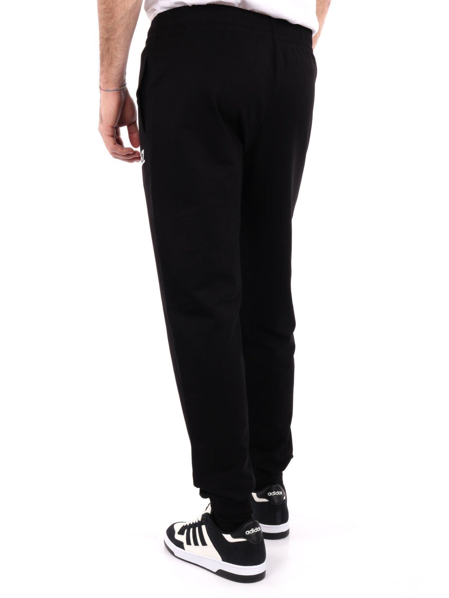 PANTALONE CORE IDENTITY EA7 EMPORIO ARMANI UOMO NERO