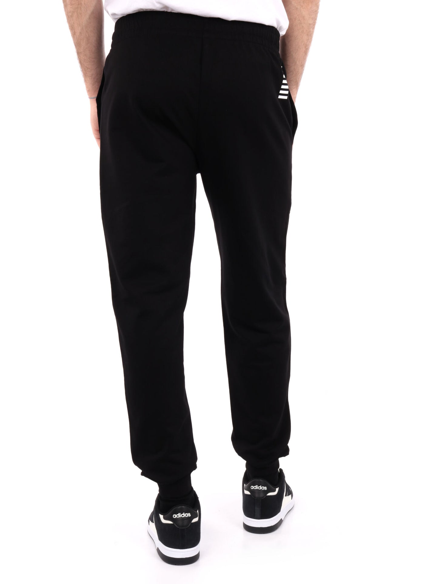 PANTALONE CORE IDENTITY EA7 EMPORIO ARMANI UOMO NERO