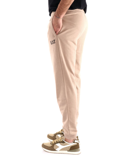 PANTALONE CORE IDENTITY EA7 EMPORIO ARMANI UOMO BEIGE