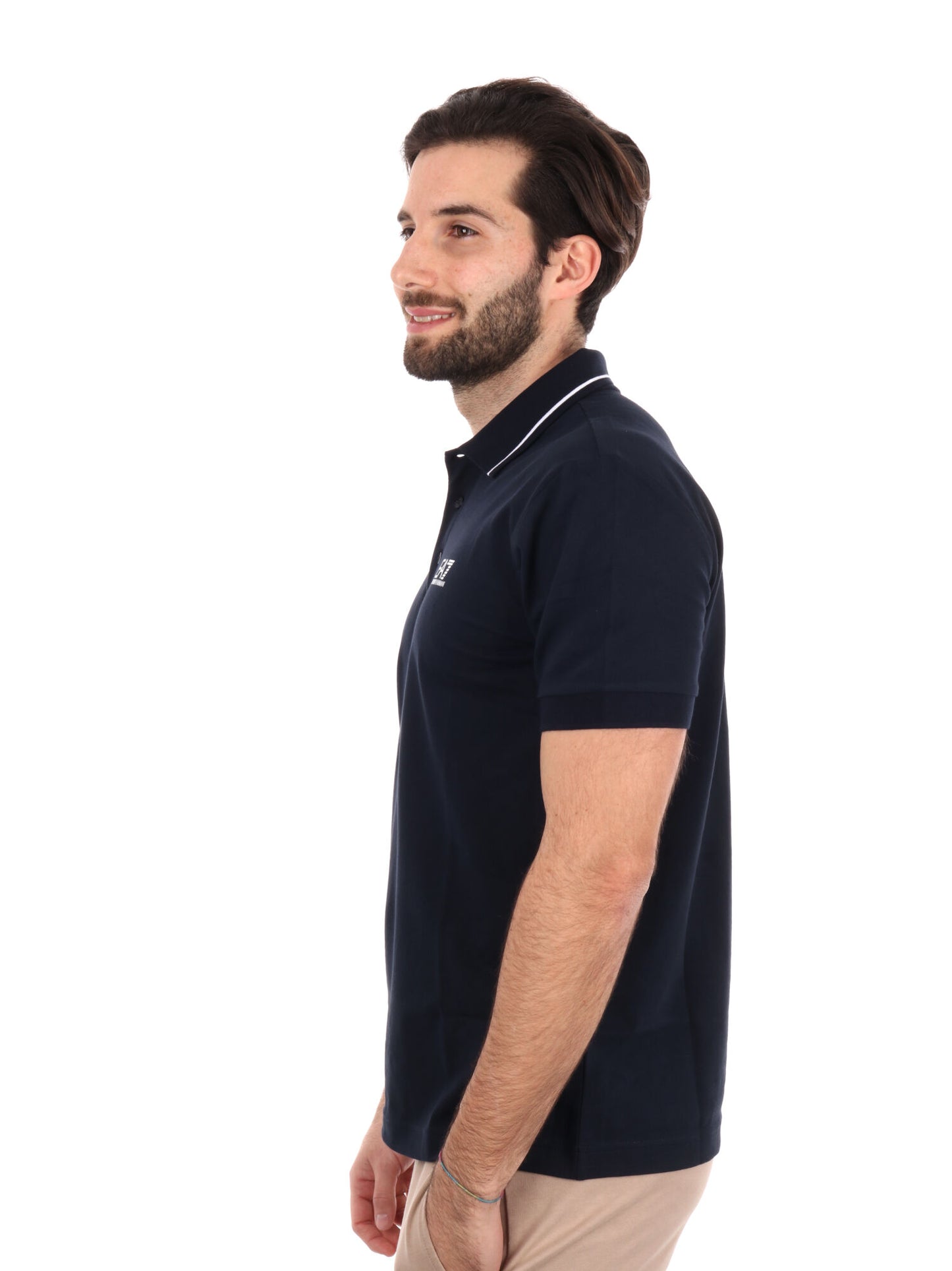 POLO CORE IDENTITY PIQUET EA7 EMPORIO ARMANI UOMO BLU