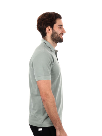 POLO CORE IDENTITY PIQUET EA7 EMPORIO ARMANI UOMO SALVIA