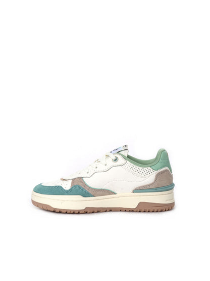 SNEAKERS CHESTER PEPE JEANS DONNA BIANCO-VERDE