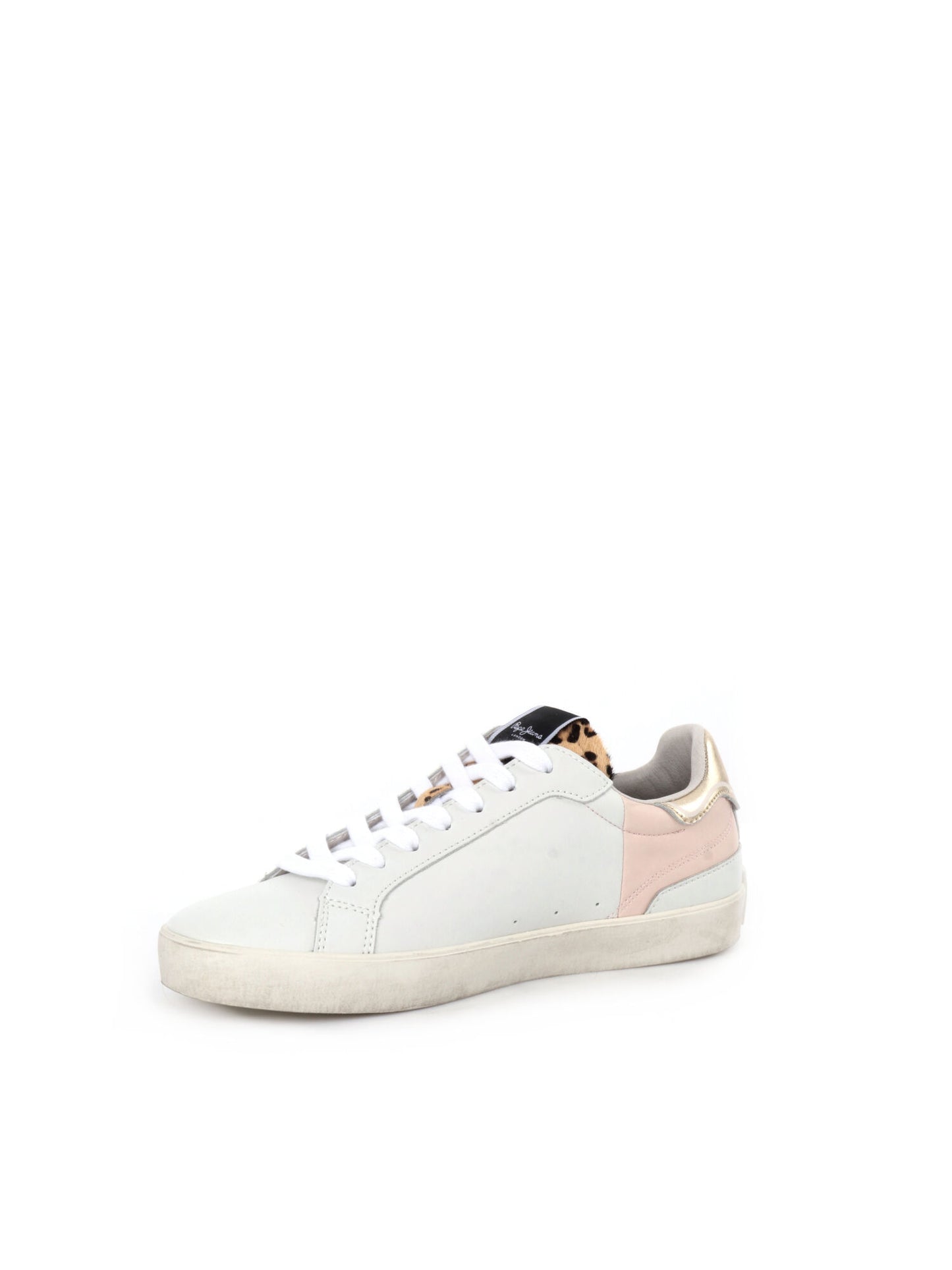 SNEAKERS LANE FUN PEPE JEANS DONNA BIANCO ORO