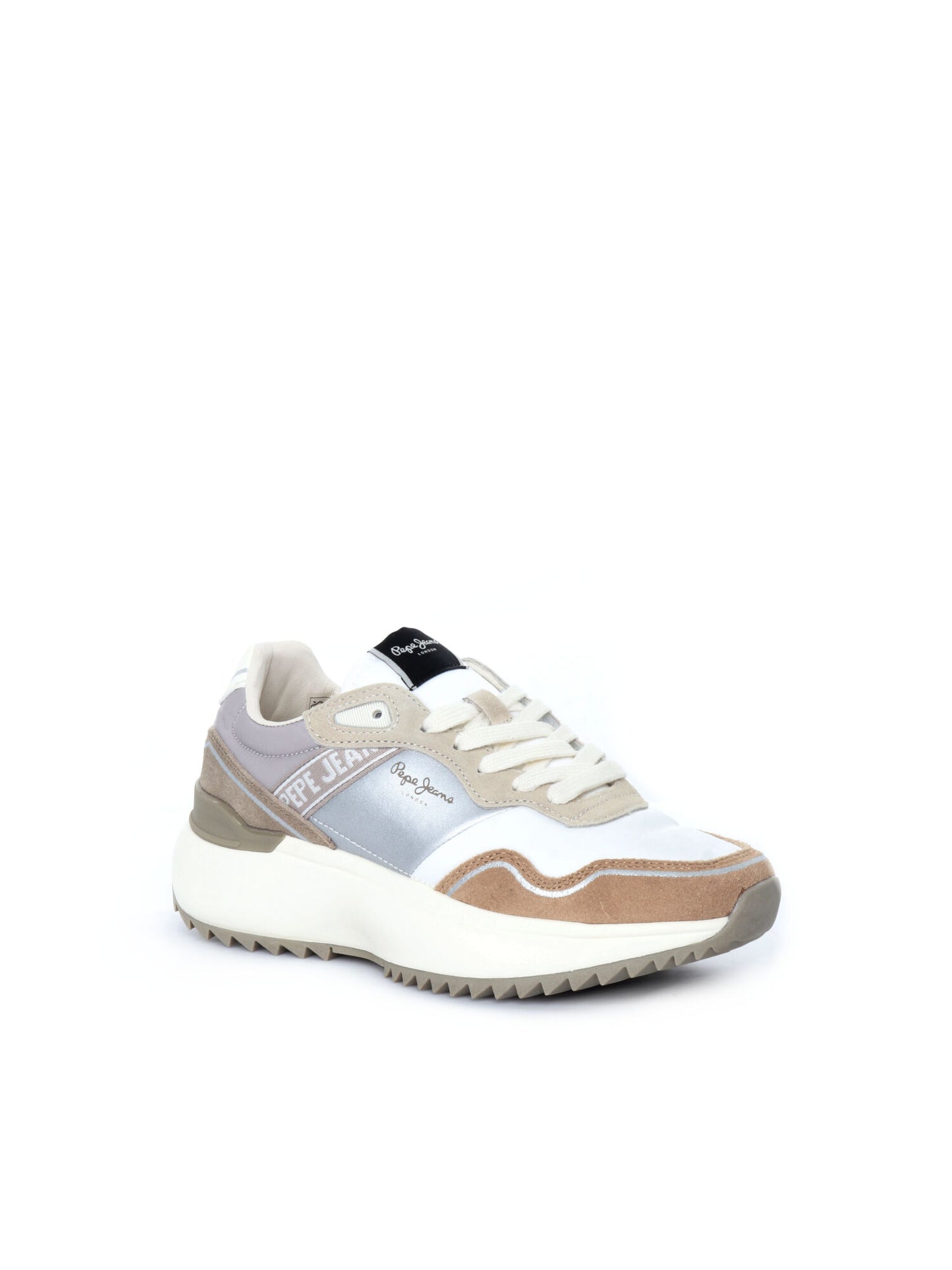 SNEAKERS KIMI GLAM PEPE JEANS DONNA BEIGE