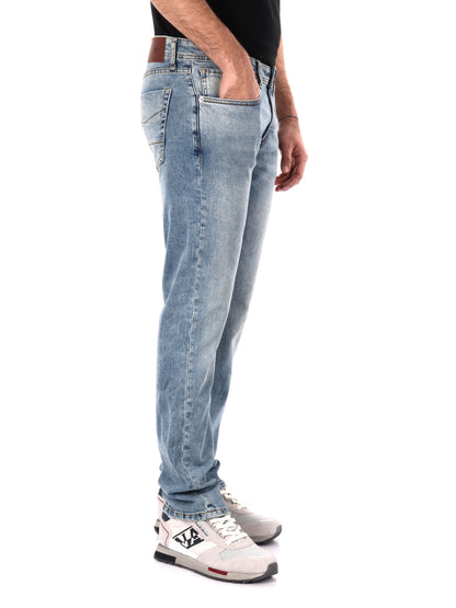 DENIM STRAIGHT PEPE JEANS DA UOMO BLU CHIARO