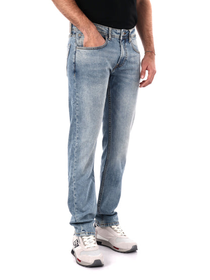 DENIM STRAIGHT PEPE JEANS DA UOMO BLU CHIARO