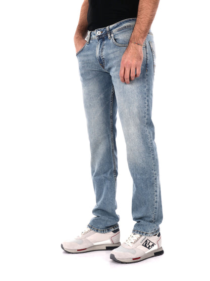 DENIM STRAIGHT PEPE JEANS DA UOMO BLU CHIARO
