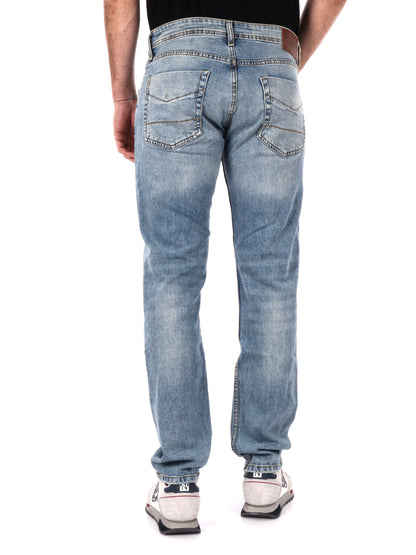 DENIM STRAIGHT PEPE JEANS DA UOMO BLU CHIARO