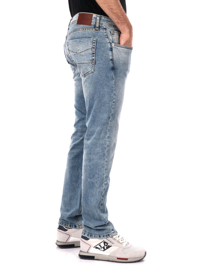 DENIM STRAIGHT PEPE JEANS DA UOMO BLU CHIARO