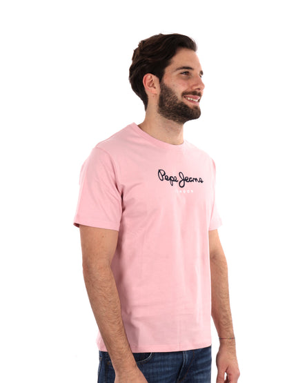 T-SHIRT EGGO PEPE JEANS UOMO ROSA