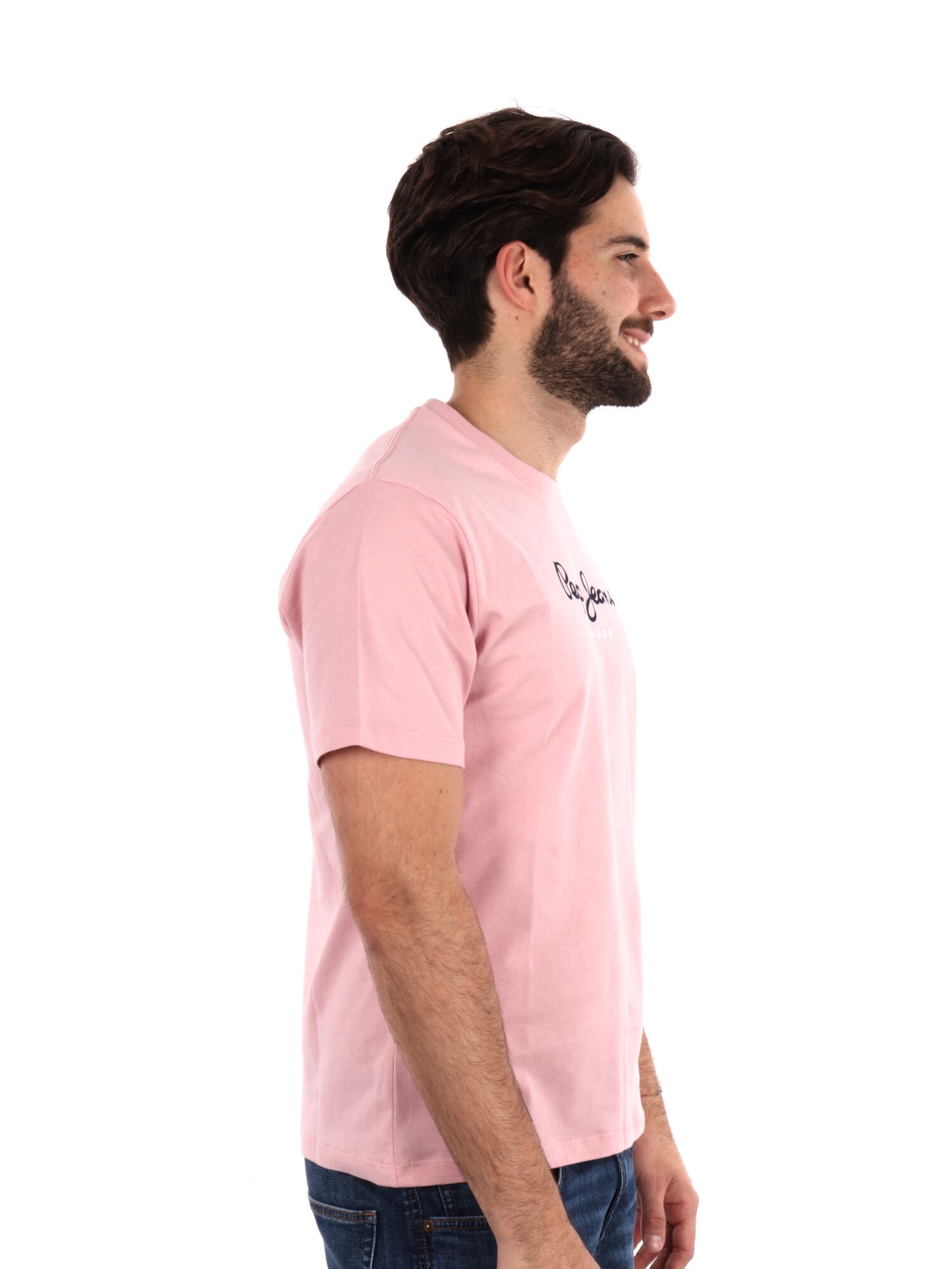 T-SHIRT EGGO PEPE JEANS UOMO ROSA