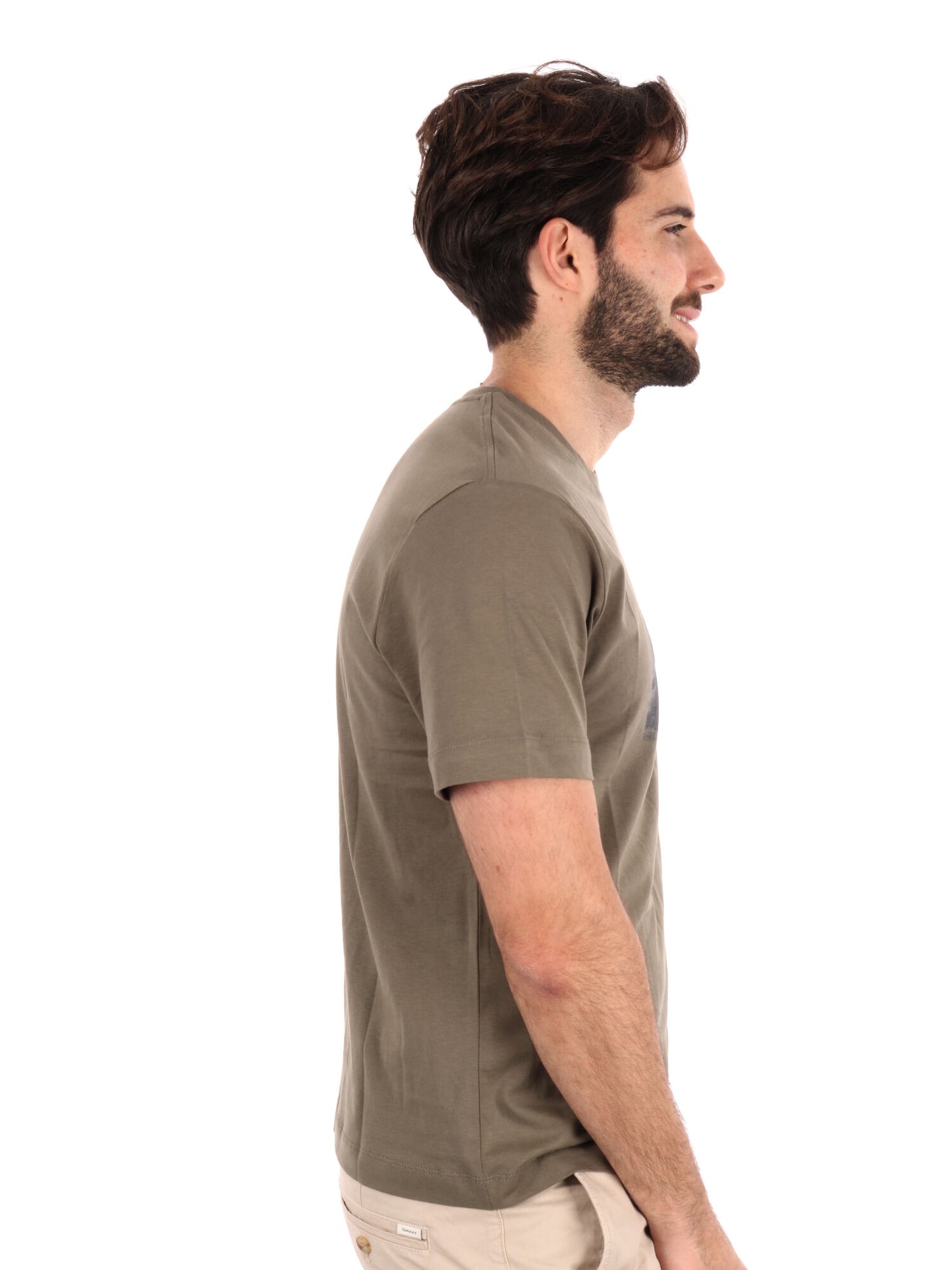 T-SHIRT DALTER PEPE JEANS UOMO VERDE MILITARE