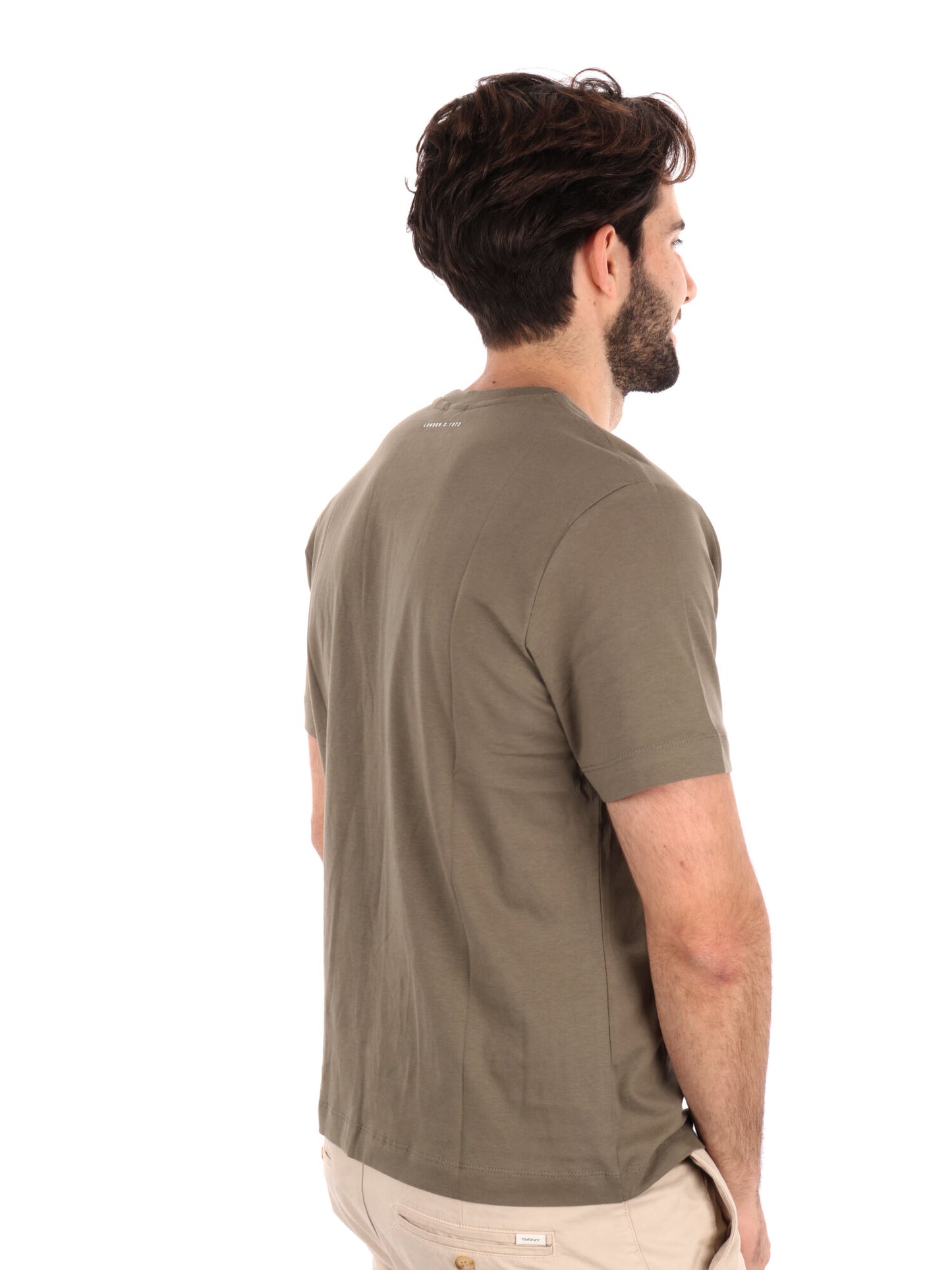 T-SHIRT DALTER PEPE JEANS UOMO VERDE MILITARE