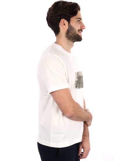 T-SHIRT DALTER PEPE JEANS UOMO BIANCO