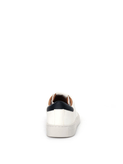 Sneakers Joe Basic di Pepe Jeans da uomo bianche con suola in gomma