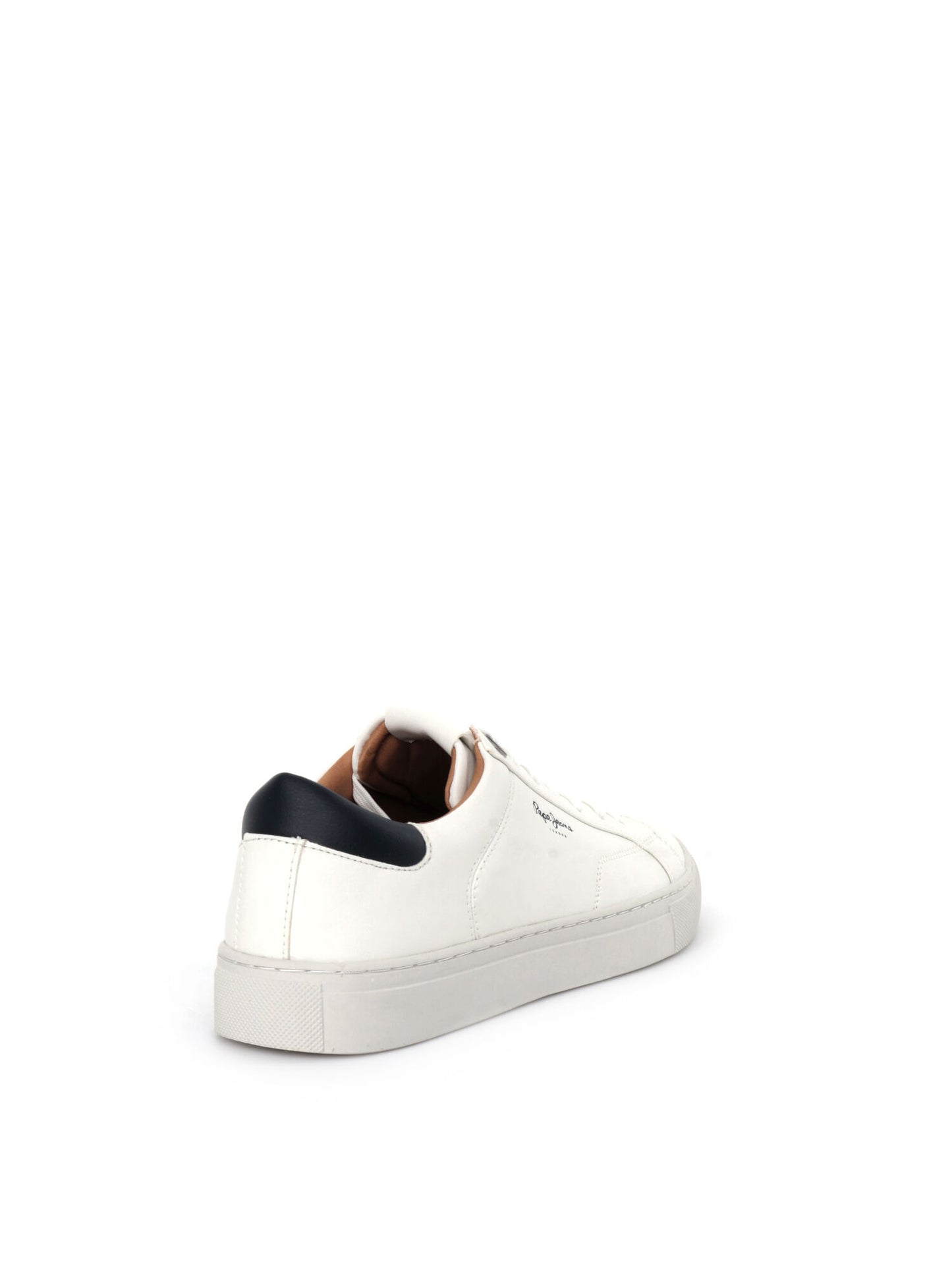 Sneakers Joe Basic di Pepe Jeans da uomo bianche con suola in gomma