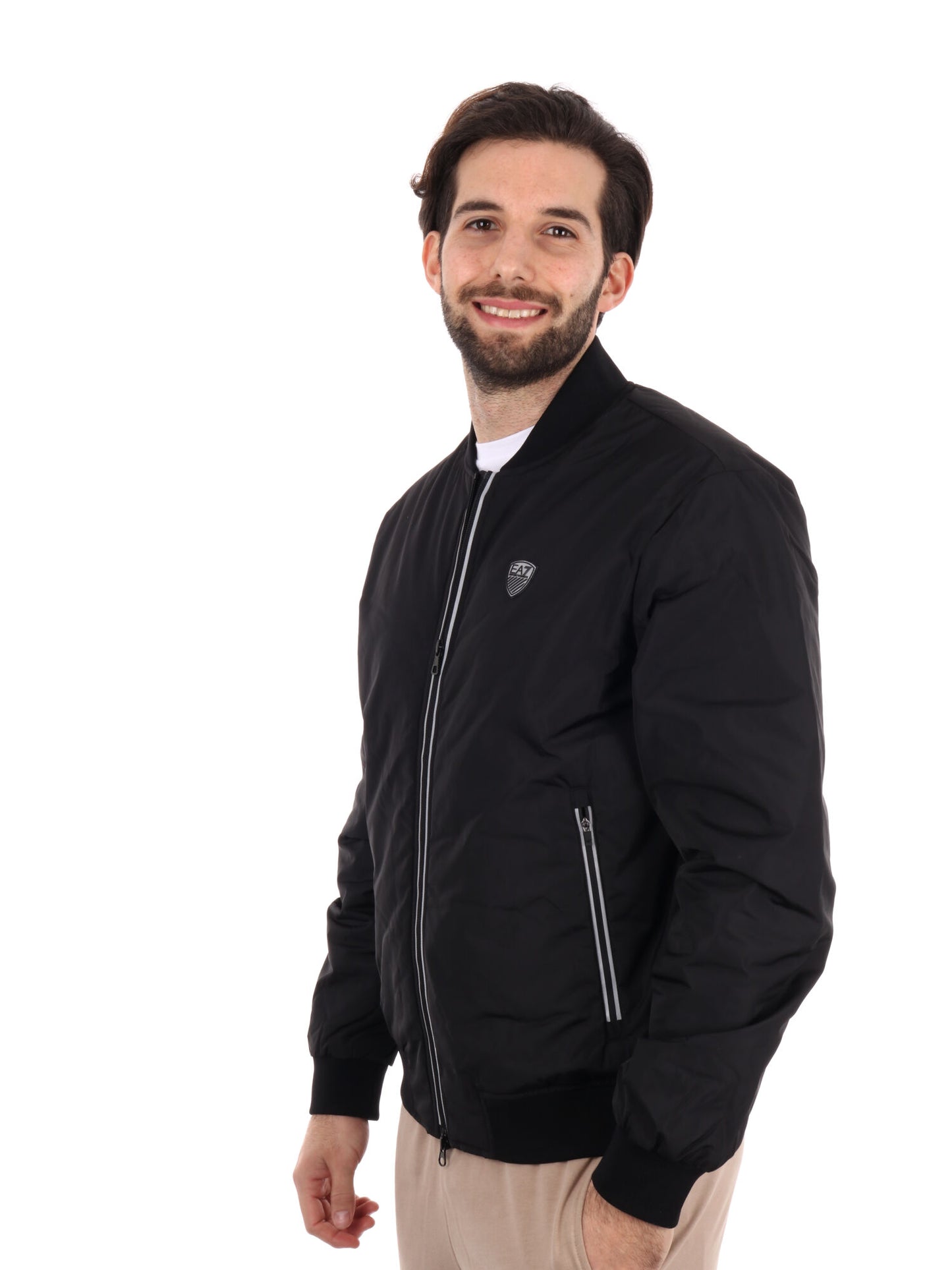 GIUBBINO PREMIUM SHIELD EA7 EMPORIO ARMANI UOMO NERO