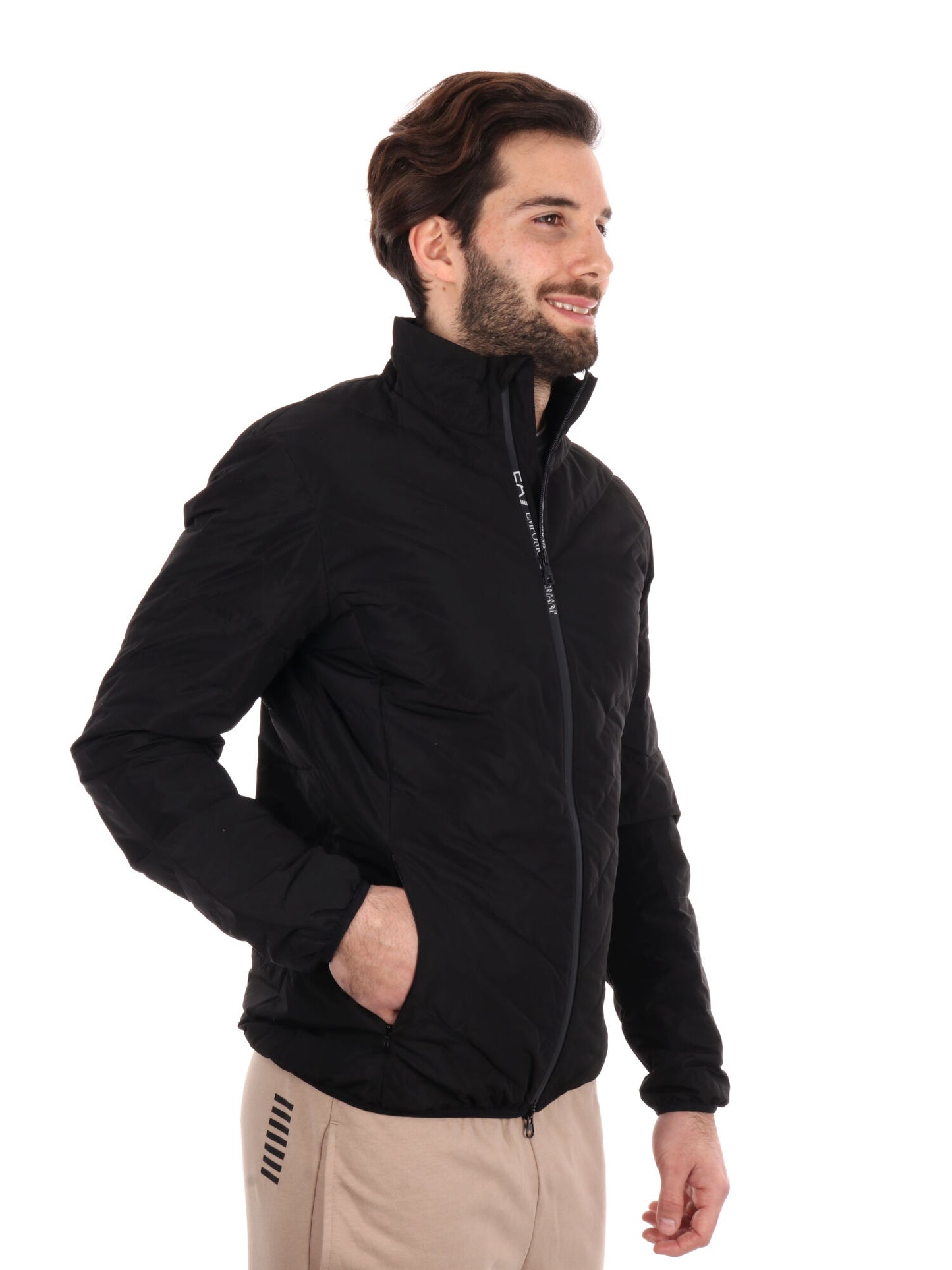 GIUBBINO PACKABLE PREMIUM EA7 EMPORIO ARMANI UOMO NERO