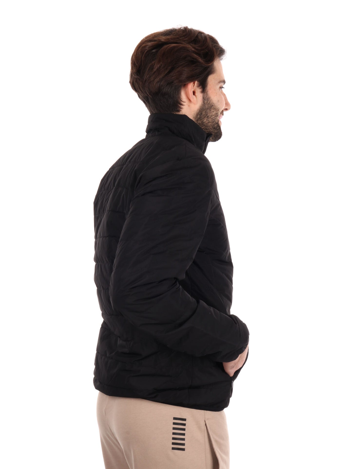 GIUBBINO PACKABLE PREMIUM EA7 EMPORIO ARMANI UOMO NERO