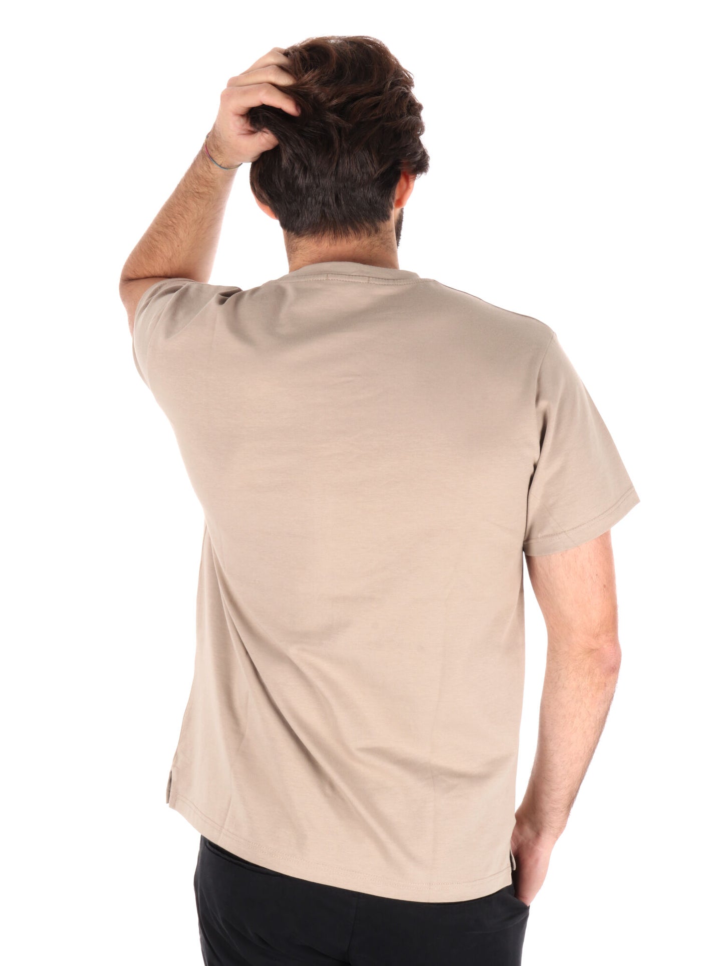 T-SHIRT PRATI FB UOMO FANGO