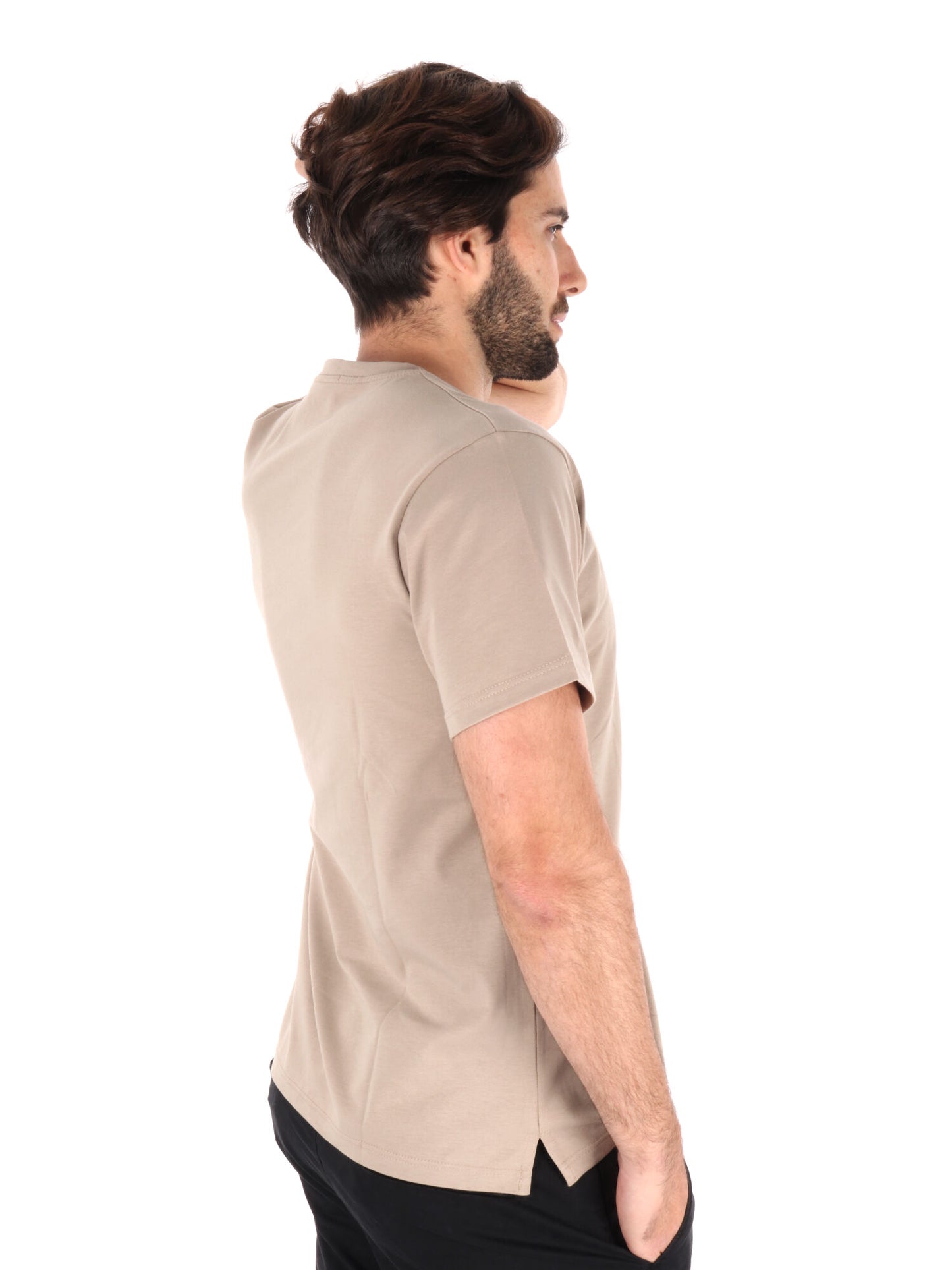 T-SHIRT PRATI FB UOMO FANGO